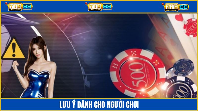 Lưu ý người chơi cần biết khi tham gia vào nền tảng Tin88