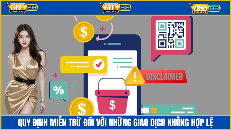 Tin88 không chịu trách nhiệm với những giao dịch tài chính không hợp lệ