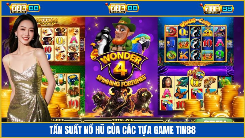 Thống kê tần suất nổ hũ của các tựa game phổ biến
