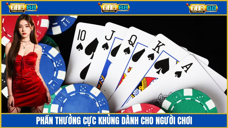 Cơ chế thưởng cực khủng khi chơi bài Phỏm